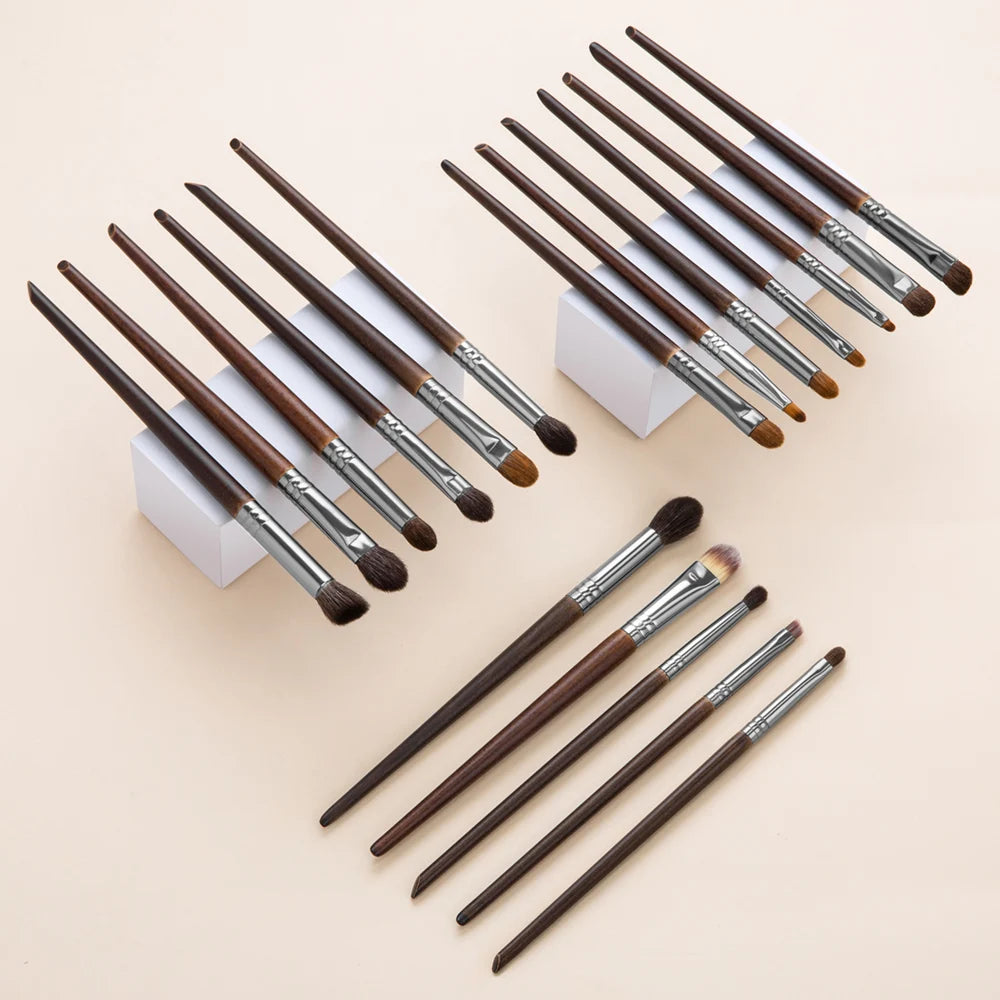 OVW Make-up-Pinsel-Set aus natürlichem Ziegenhaar, professionelles Kit, Brocha-Maquillaje-Stil, Make-up-Pinsel zum Mischen von Verschmieren