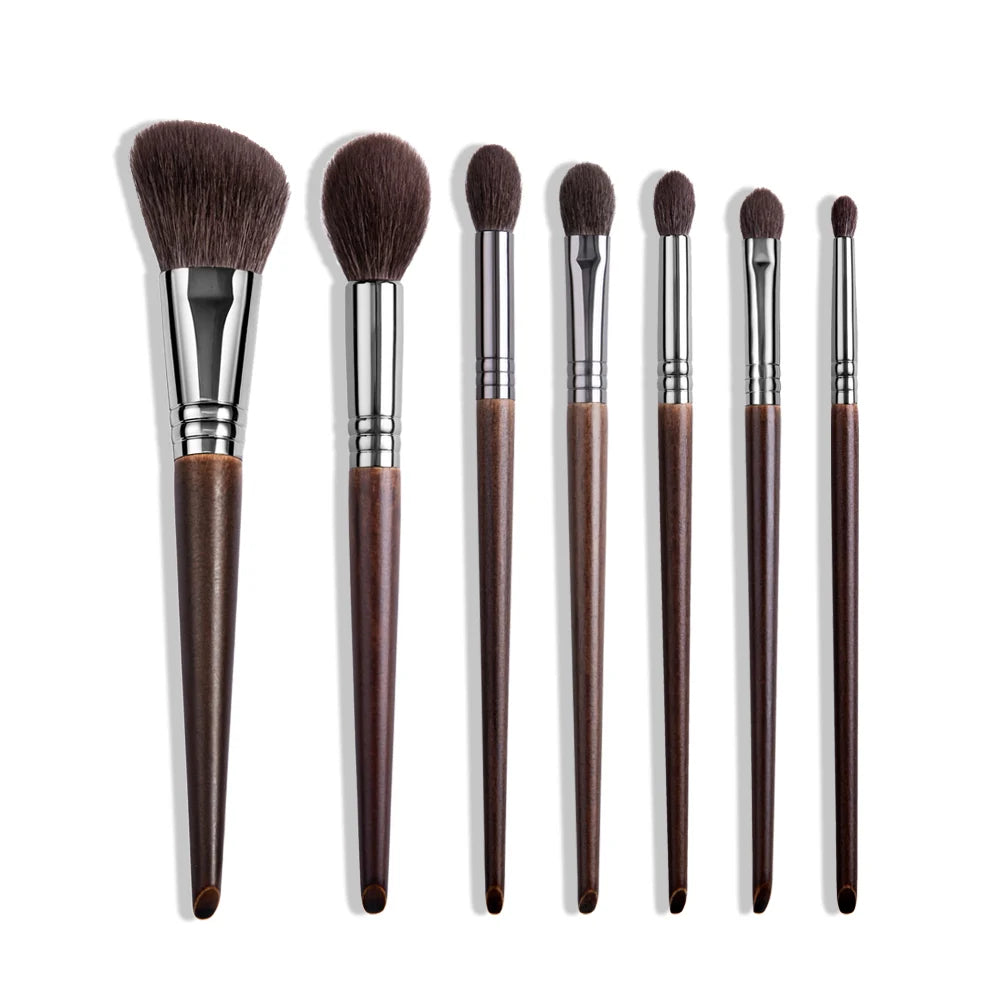 OVW Make-up-Pinsel-Set aus natürlichem Ziegenhaar, professionelles Kit, Brocha-Maquillaje-Stil, Make-up-Pinsel zum Mischen von Verschmieren