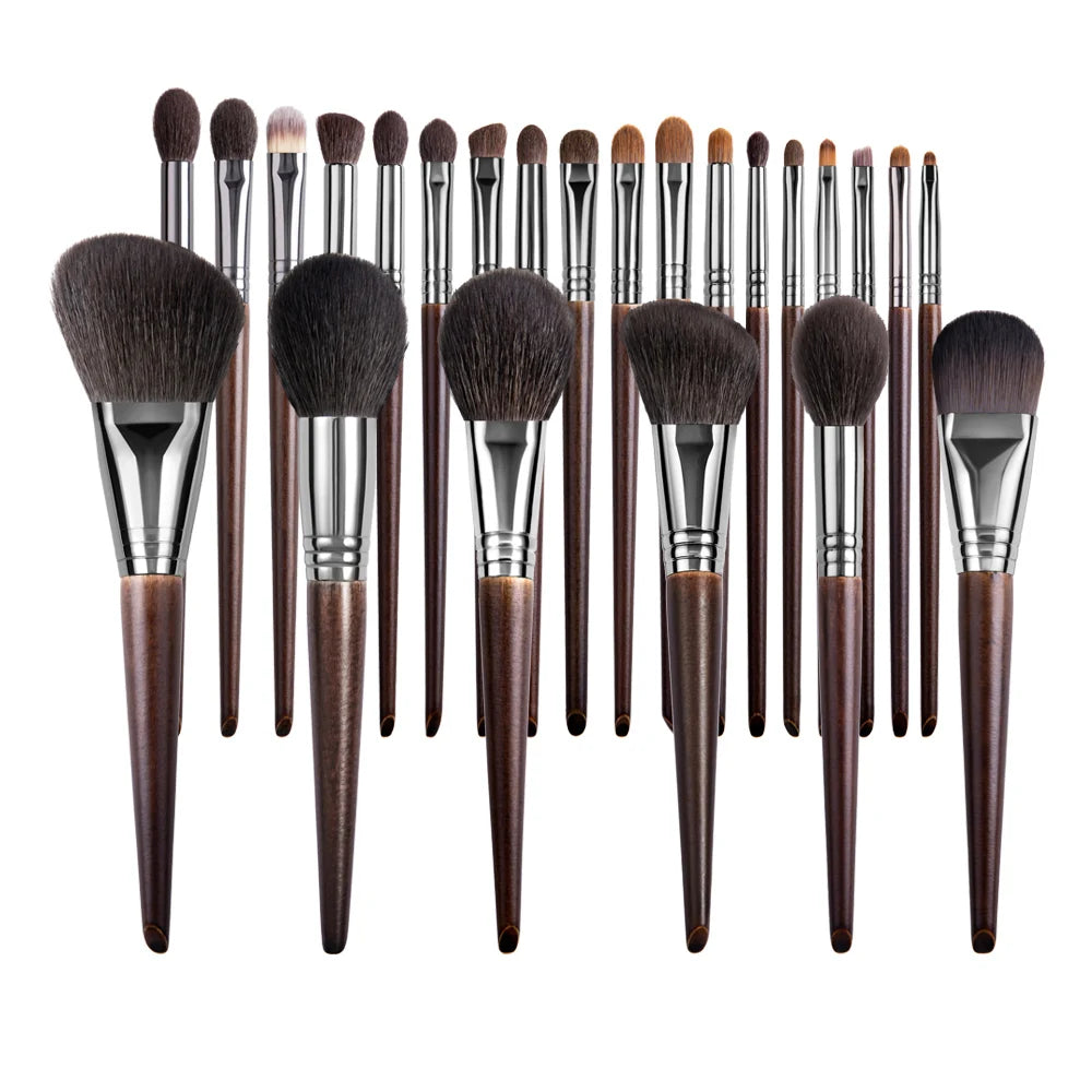 OVW Make-up-Pinsel-Set aus natürlichem Ziegenhaar, professionelles Kit, Brocha-Maquillaje-Stil, Make-up-Pinsel zum Mischen von Verschmieren