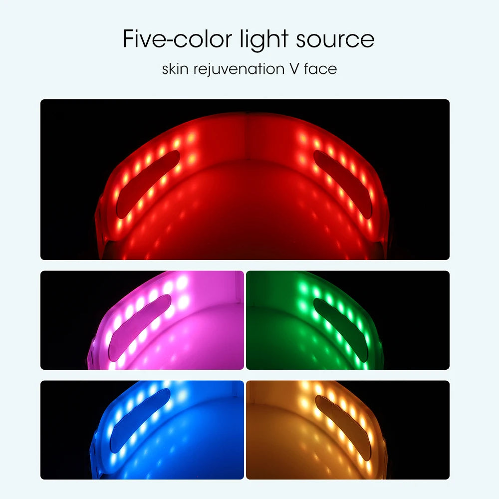 Facelifting-Gerät mit Rotlicht – V-Gesichtsmassage & Hautverjüngung