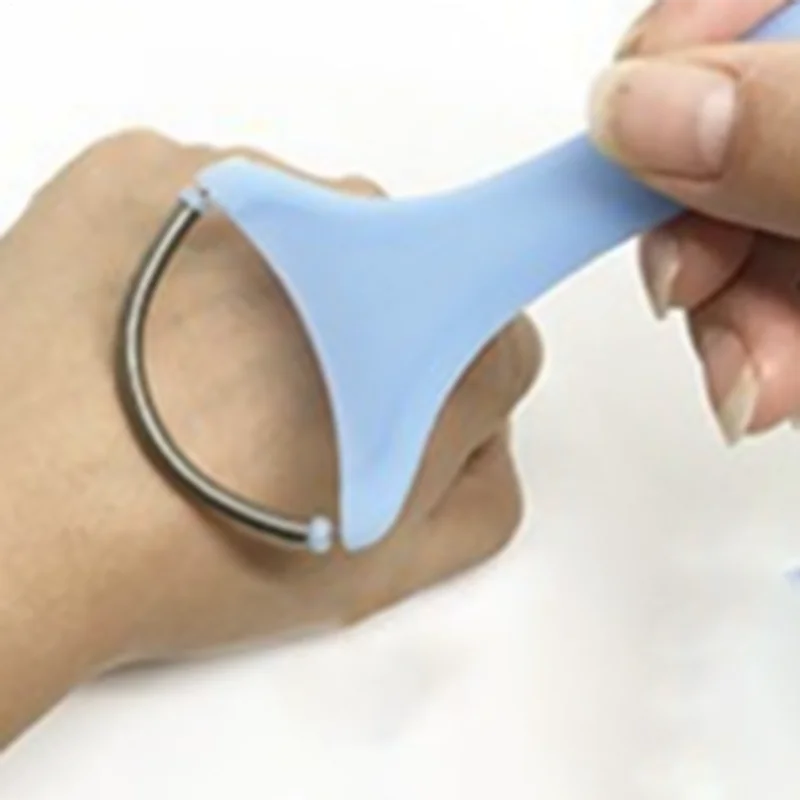 Gesichtshaarentferner Feder-Epilierer –  für Kinn, Oberlippe, Hals & Gesichtshärchen