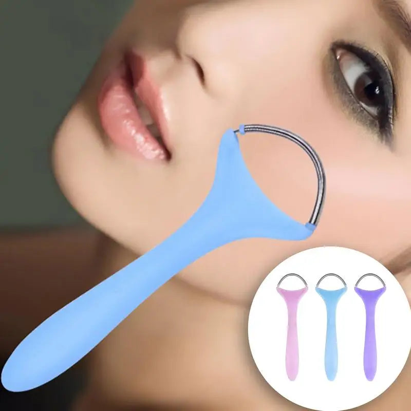 Gesichtshaarentferner Feder-Epilierer –  für Kinn, Oberlippe, Hals & Gesichtshärchen