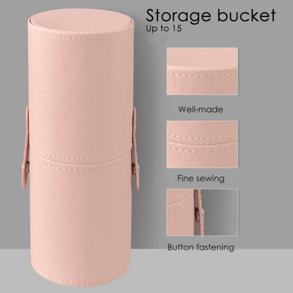 Reise-Make-up-Pinselhalter – kompakt, staubdicht und wasserabweisend für Kosmetiktools