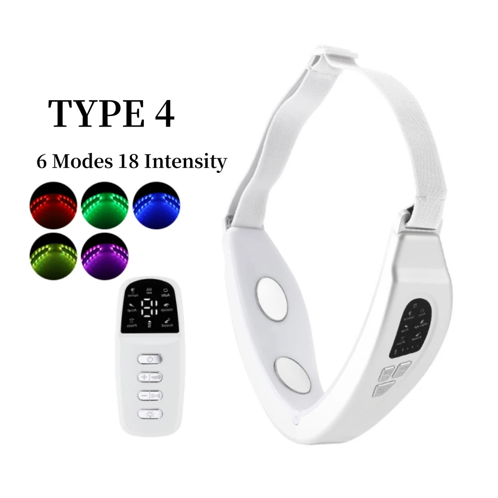 Facelifting-Gerät mit Rotlicht – V-Gesichtsmassage & Hautverjüngung