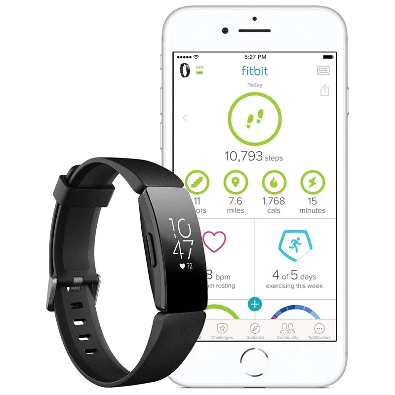 NNEOBA Health Fitness Tracker Sports Bracelet Black