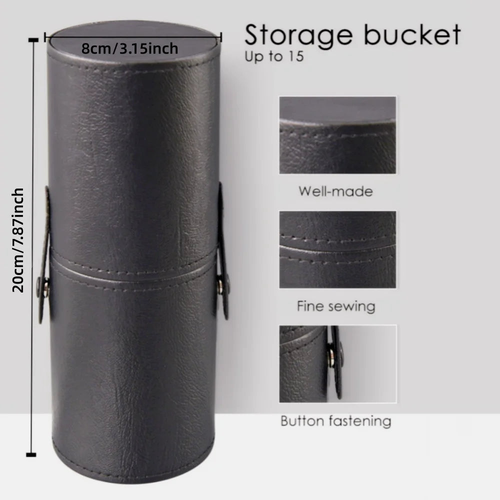 Reise-Make-up-Pinselhalter – kompakt, staubdicht und wasserabweisend für Kosmetiktools