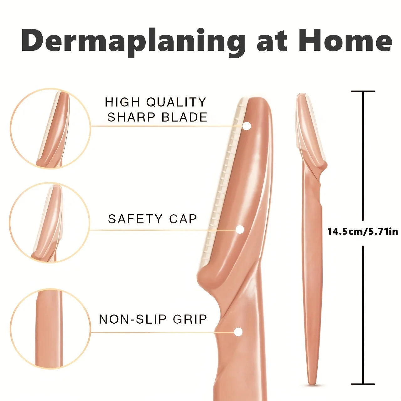 Gesichtshaarentferner & Augenbrauen-Trimmer SetGesichtshaarentferner & Augenbrauen-Trimmer Set – Feder-Epilierer & Rasierer 12/30/40/66PCS für Kinn, Oberlippe, Hals, Augenbrauen & Gesicht