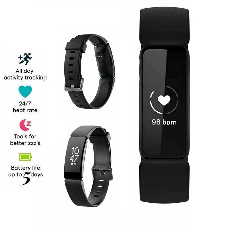NNEOBA Health Fitness Tracker Sports Bracelet Black