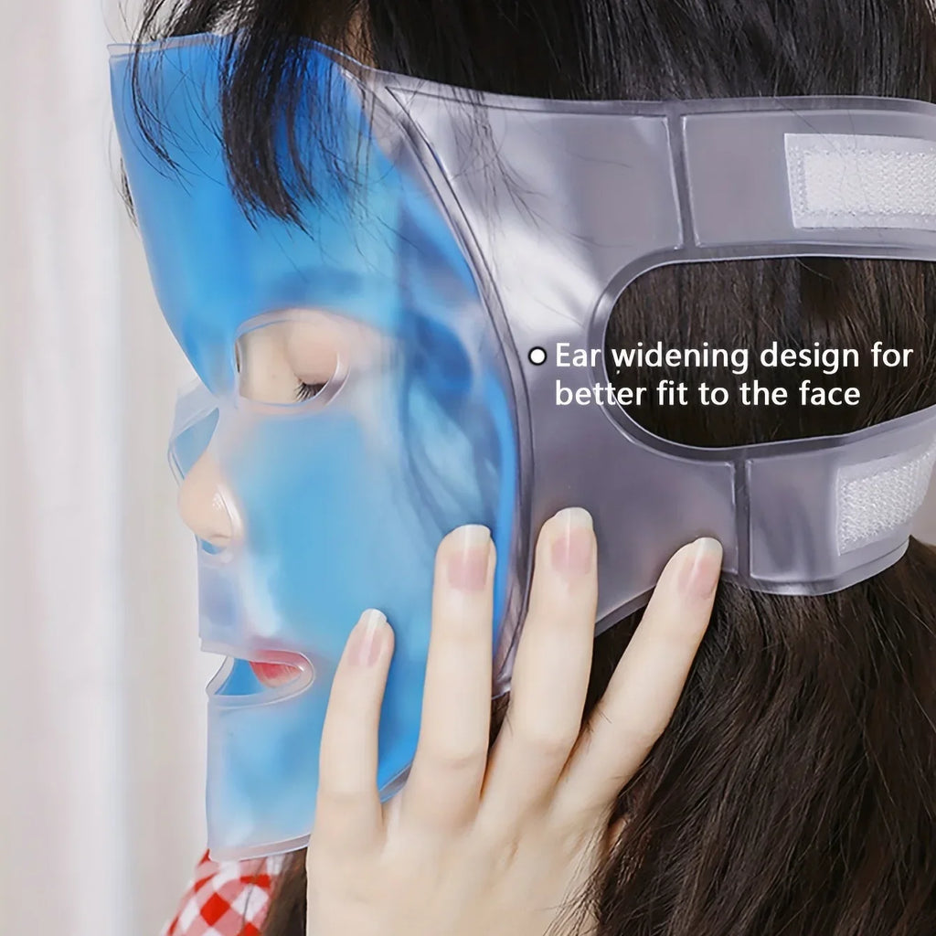 Gesichts- & Augen-Kühlmaske – Gel Eisbeutel für Hautpflege & Spa