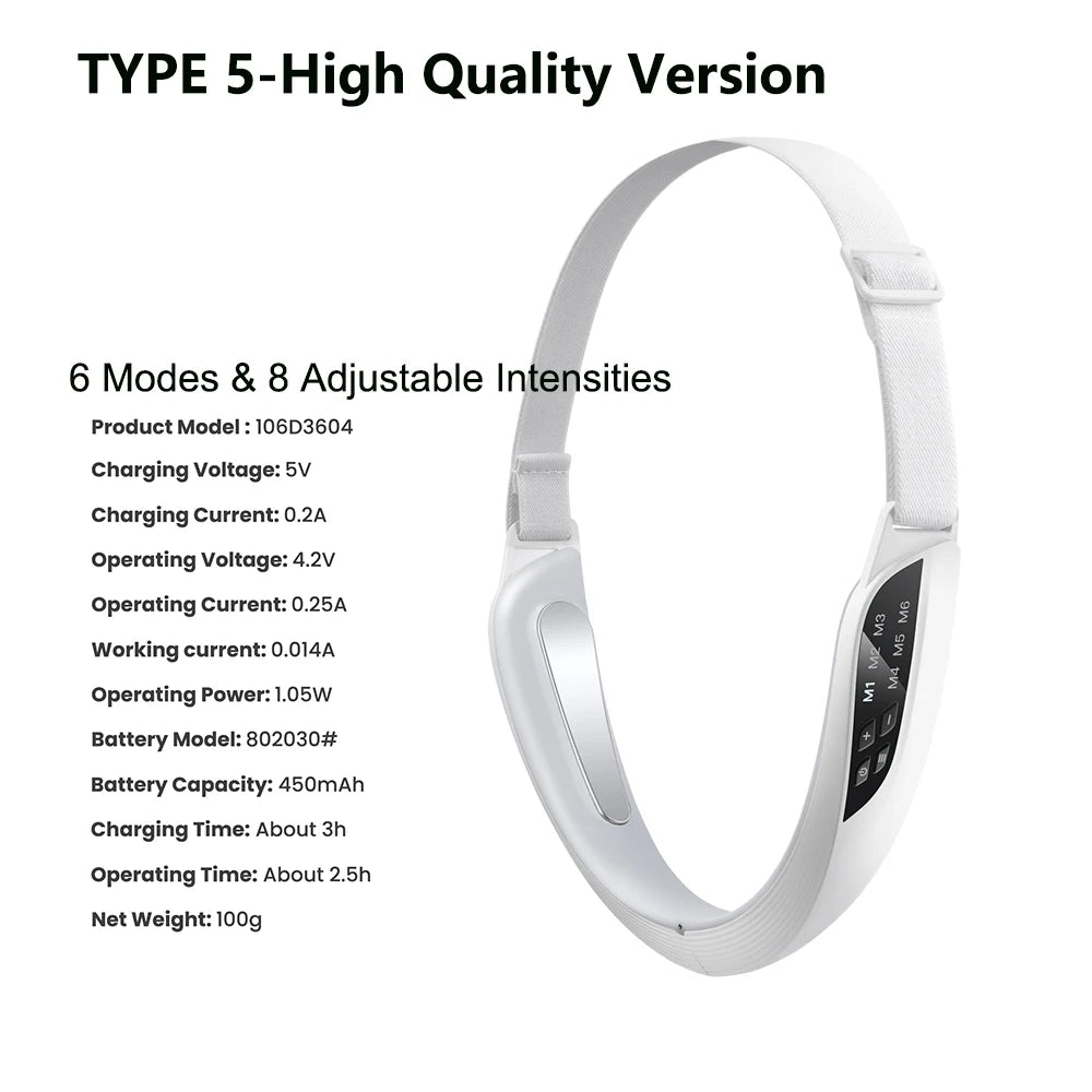 Facelifting-Gerät mit Rotlicht – V-Gesichtsmassage & Hautverjüngung