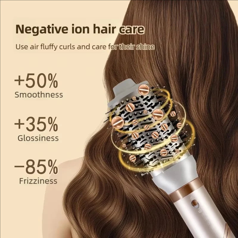 5-in-1 Klappbarer Haartrockner – Tragbarer Multifunktionaler Föhn mit Negativen Ionen